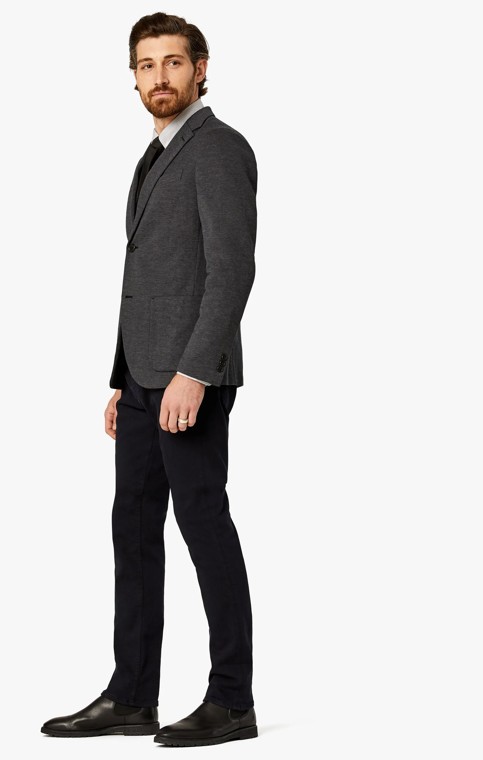 Cool Slim Leg Jeans In Marine Comfort