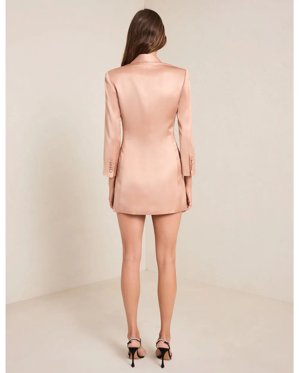 Sirocco Jayden Satin Blazer Dress